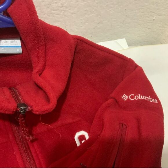Columbia Oklahoma Sooners Fleece Jacket size S NWOT - Picture 8 of 9